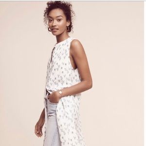 Anthropologie Tylho Cactus Shirtdress